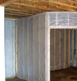 Пароизоляция для стен деревянного дома снаружи - тип 1