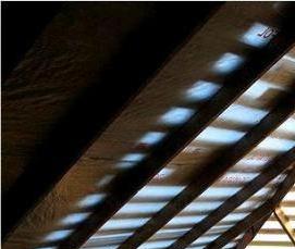 Пароизоляция холодного чердака - модель 2