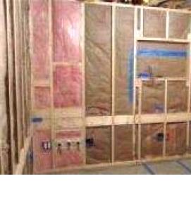 Пароизоляция между этажами деревянного дома - тип 3