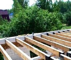 Пароизоляция межэтажного перекрытия в деревянном доме - вариант 4