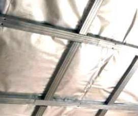 Пароизоляция под гипсокартон - вариант 2