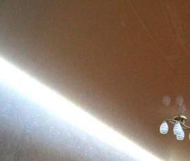 Парящие натяжные потолки - вариант 2