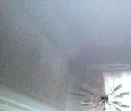 Парящий натяжной одноуровневый потолок - тип 3