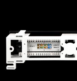Патч панель 12 портов - тип 2
