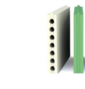 Пазогребневая плита толщина 80 мм - вариант 1