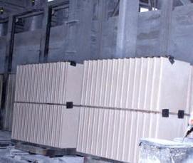 Пазогребневые перегородочные плиты - модель 4