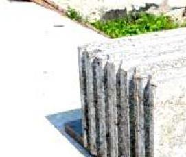 Пазогребневые перегородочные плиты - модель 2