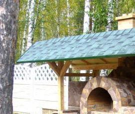 Печь-барбекю металлическая - тип 4