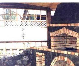 Печь-барбекю металлическая - тип 3