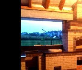 Печь-барбекю с казаном и коптильней - вариант 2