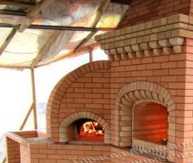 Печи-барбекю готовые - вариант 4