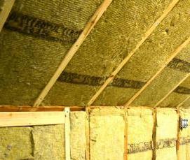 Пенный утеплитель для крыши - вариант 1