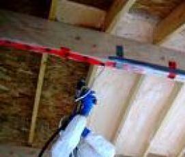 Пенный утеплитель для крыши - вариант 4