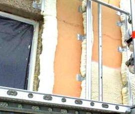 Пенный утеплитель для стен - вариант 4