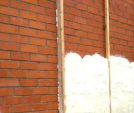 Пенный утеплитель для стен - вариант 2