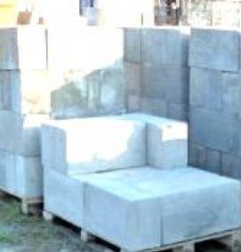 Пеноблок 25х60 - модель 1