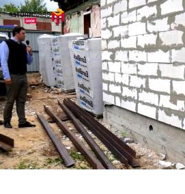 Пеноблок на винтовых сваях - модель 2