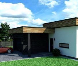 Пеноблок под крышу - модель 4