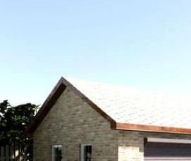 Пеноблок под крышу - модель 2