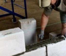 Пеноблоки в квартиру - тип 4