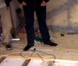 Пенопласт для утепления пола - модель 1