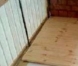 Пенопласт для утепления пола - модель 2