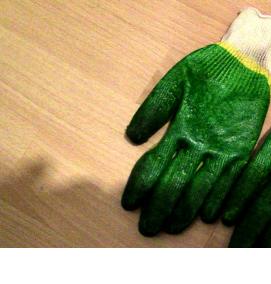 Перчатки рабочие с двойным латексным покрытием - вариант 4