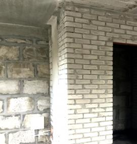 Перегородки межкомнатные из пеноблоков - вариант 3