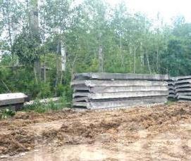 Перемычки железобетонные б/у - модель 2