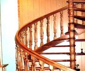 Переносная деревянная лестница - вариант 4