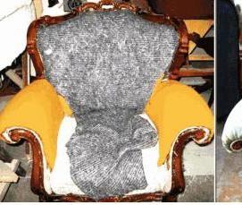 Перетяжка домашней мебели - вариант 1