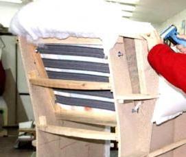 Перетяжка кухонной мебели - тип 1