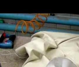 Перетяжка мебели - каретная стяжка - тип 3