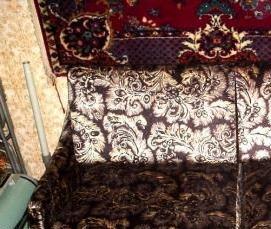 Перетяжка мебели флоком - вариант 1