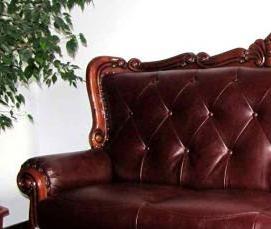Перетяжка мебели кожей - модель 2