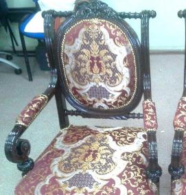 Перетяжка советской мебели - модель 1