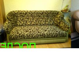 Перетяжка советской мебели - модель 3