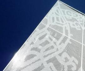 Перфорированные фасадные панели - тип 1