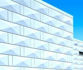 Перфорированные фасадные панели из металла - модель 2