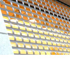 Перфорированные рольставни - модель 1