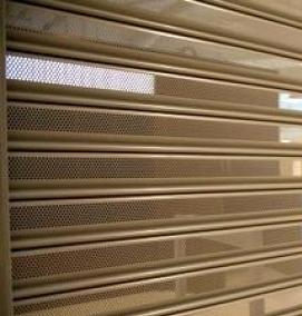 Перфорированные рольставни - модель 4