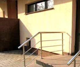 Перила для крыльца из бетона - тип 4