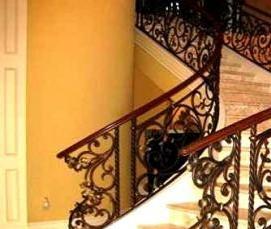 Перила для лестницы из бетона - тип 1