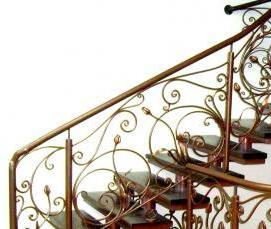 Перила для лестницы из бетона - тип 4