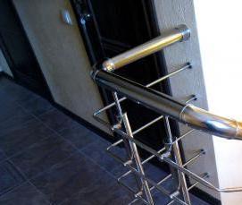 Перила для лестницы из бетона - тип 2