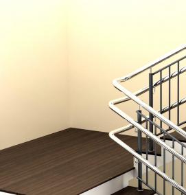 Перила для улицы - модель 4