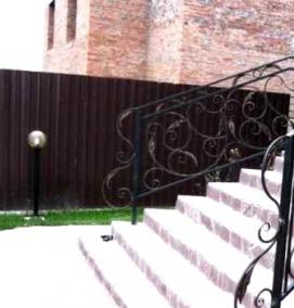 Перила для улицы - модель 3