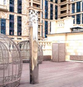 Перила из дпк - модель 1