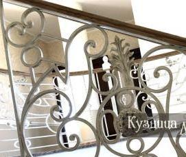 Перила из каната для лестницы - тип 4