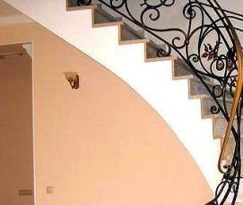 Перила из каната для лестницы - тип 3